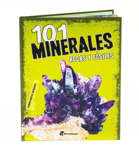 101 Minerales Rocas Fosiles Libro Infantil Colección Explora 101