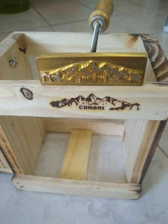 Sello , Cuño De Bronce Para Marcar Madera en internet