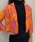 BLAZER CURTO MANGA CURTA LARANJA MYFT