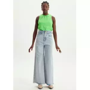 CALÇA JEANS WIDE LEG SUPER HIGH REF: 501CF006274 A0004
