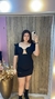 VESTIDO CURTO OMBROS MARCADO MAXXI DECOTE REF: 502VE009448 - comprar online