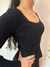 BLUSA DE LA CROPED BICO COLECAO INVERNO - comprar online
