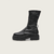 BOTA COTURNO COM CORRENTE EM ELO PRETA REF: 537BO000488 00003 na internet