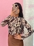 BODY TULE ESTAMPADO COLECAO INVERNO