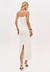 VESTIDO SUPER MIDI ALCA BRANCO REF: 502VE011753 - comprar online