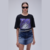 T-SHIRT AMPLA PRETA REF: 502TS003767 A0003 - comprar online