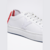 TENIS FEM Y EMBORRACHADO BRANCO/VERMELHO REF: 537TE000872 A1309 na internet