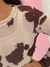 BLUSA MANGA LONGA DE TULE ESTAMPADA COLECAO INVERNO na internet