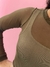 BODY TULE BASICO VERDE COLECAO INVERNO - comprar online