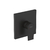 Misturador Monocomando de Chuveiro Vernis para Instalação Oculta Black Matte Hansgrohe