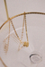 Colar trevo Gold