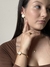 Bracelete trevo Off White - comprar online