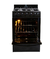 COCINA A GAS 56CM 4H ESCORIAL MASTER STYLE BLANCO/ NEGRO - comprar online