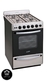 COCINA A GAS 56CM 4H ESLABÓN DE LUJO EFM56NI INOX