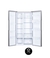 HELADERA C/FREEZER SIDE BY SIDE 521LTS CANDY CHSBSO6174XWD NO FROST INOX - comprar online