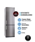 HELADERA COMBI C/FREEZER 325LTS KOH-I-NOOR KGA4094/7/8 2 MOTORES INOX