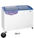 FREEZER HORIZONTAL INELRO 330 LTS. FIH-350 PI T/VIDRIO BLANCO O GRIS