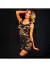 VESTIDO RED CON BRILLOS
