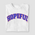 T-shirt Hopeful na internet