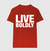 T-shirt Live Boldly - Flor Guapa Store