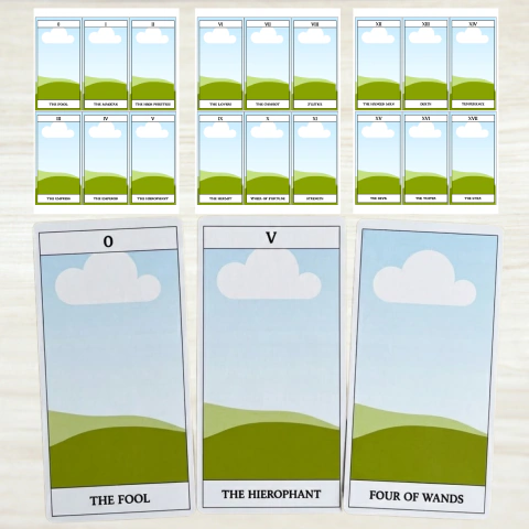 Plantilla Canva Cartas De Tarot 100% Editable Imprimible - comprar online
