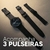 XH4 Max | Smartwatch Executivo com 3 pulseiras na internet