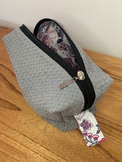 Neceser gris mediano - Bioma