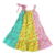 Vestido Patchwork Flores
