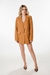 Blazer Alfaiataria Melina Caramelo - comprar online