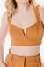 Top Alfaiataria Estruturado Melina Caramelo - comprar online