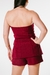 Blusa Alfaiataria Tomara Que Caia Marsala - loja online