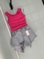 Cropped tricot modal pink - comprar online
