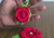 Chaveiro Flor - Crochê na internet