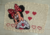 Tapete da Minnie coração - Crochê