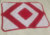 Jogo de cozinha Vermelho e Branco - Crochê na internet