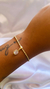 Pulseira cordão Baiano + Ponto de luz