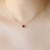 Collar solitario zirconia - RAGAZZA Accesorios