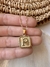 Imagen de Collar inicial medalla AD