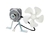 MICRO MOTOR VENTILADOR 1/40 BIV HEL PLAST HULTER