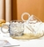 TAZAS DE VIDRIO IRIDESCENTE - comprar online