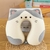 Almohada de viaje kawaii (espuma c/memoria) en internet