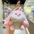 Llavero peluche conejito cachetón en internet