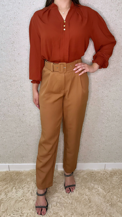 CALÇA ALFAIATARIA COM CINTO - VERONICA - comprar online