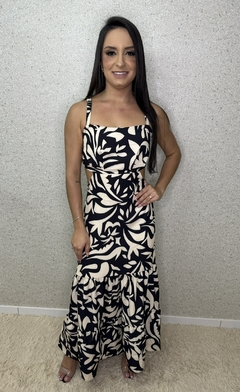 VESTIDO LONGO ESTAMPADO - CLARA - comprar online