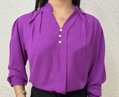 CAMISA ALFAIATARIA - JORDANA - loja online