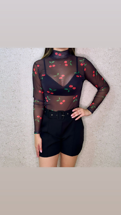 BODY TULE CEREJA