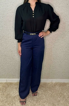 CALÇA LISTRADA ALFAIATARIA - LIZ - comprar online