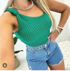 CROPPED NULA MANGA TRiCOT - BIA - Amora Rosa