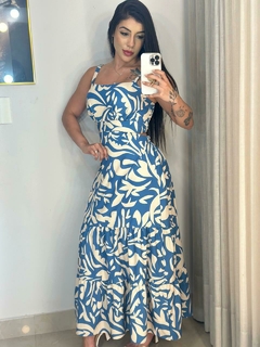 VESTIDO LONGO ESTAMPADO - CLARA na internet
