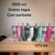 VASO CON DOBLE TAPA Y SORBETE 900ML